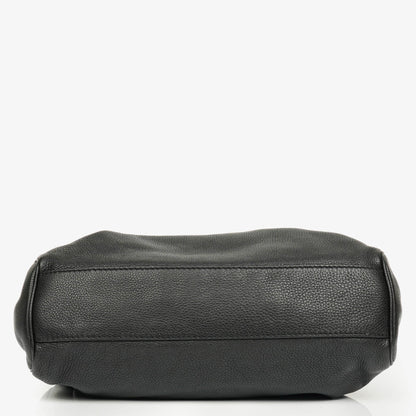 Gucci Sukey Schulter-Hobo-Bag aus schwarzem Leder