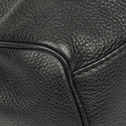 Gucci Sukey Schulter-Hobo-Bag aus schwarzem Leder