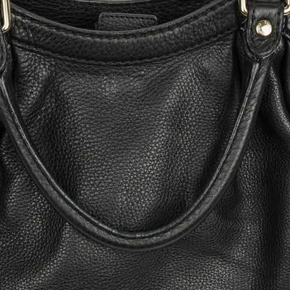 Gucci Sukey Schulter-Hobo-Bag aus schwarzem Leder