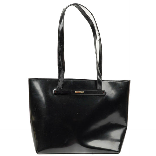 Gucci Tote Tasche aus schwarzem Leder