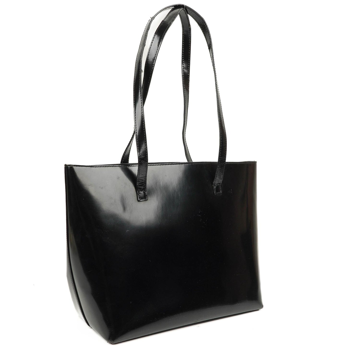 Gucci Tote Tasche aus schwarzem Leder