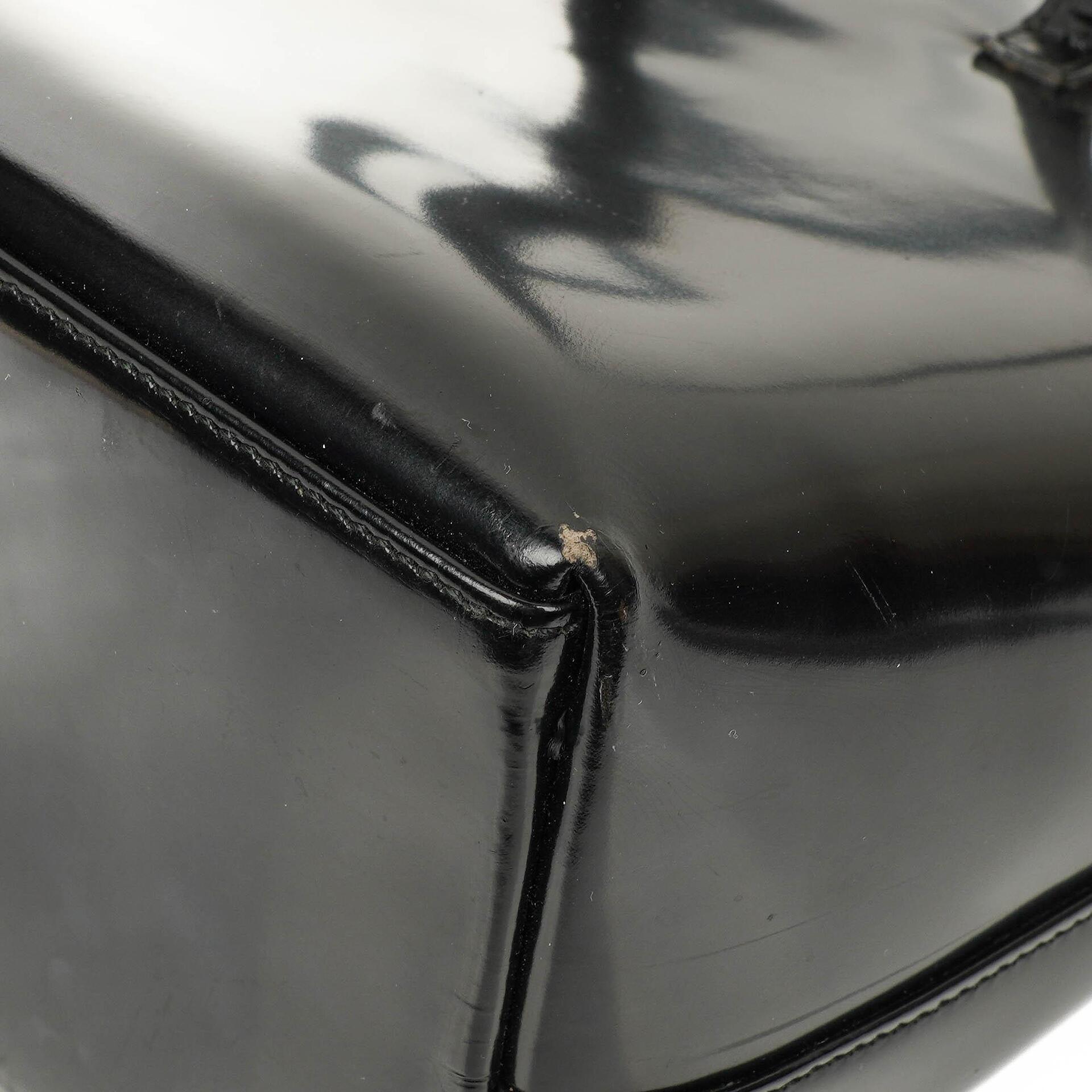 Gucci Tote Tasche aus schwarzem Leder