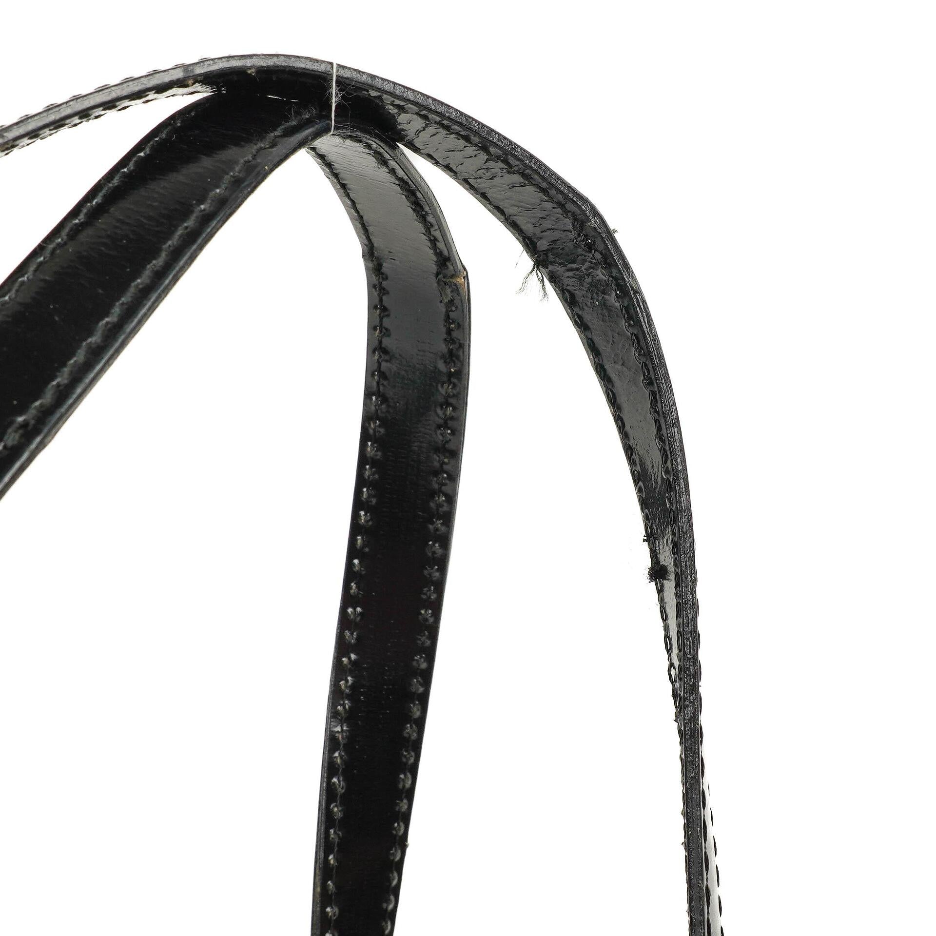 Gucci Tote Tasche aus schwarzem Leder