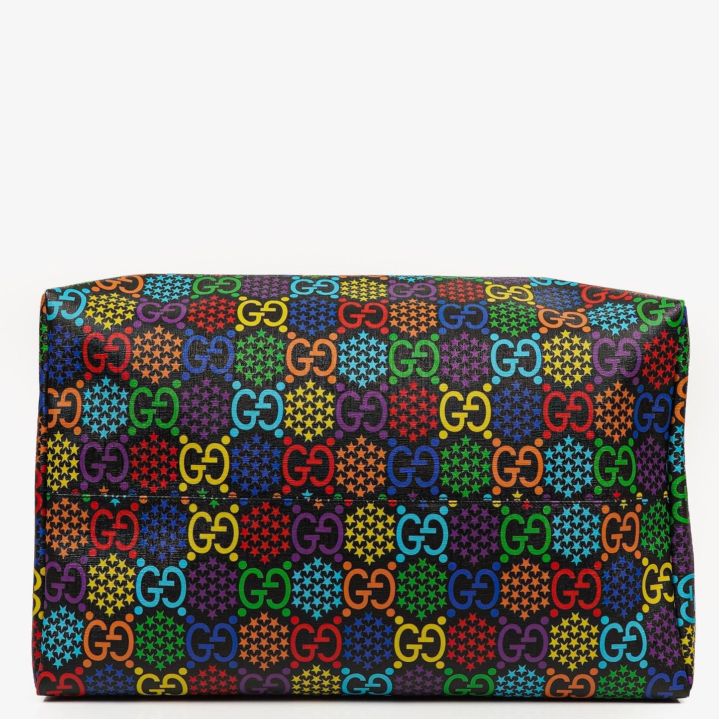 Gucci Duffle Rucksack Psychedelic Schwarz Multicolor GG Supreme Monogram Canvas