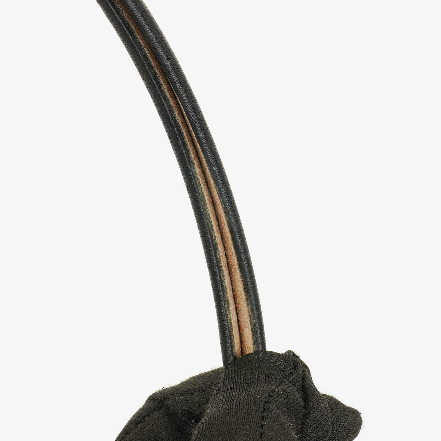 Gucci Schulter-Hobo-Tasche aus schwarzem Wildleder und Leder