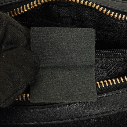 Gucci Schulter-Hobo-Tasche aus schwarzem Wildleder und Leder