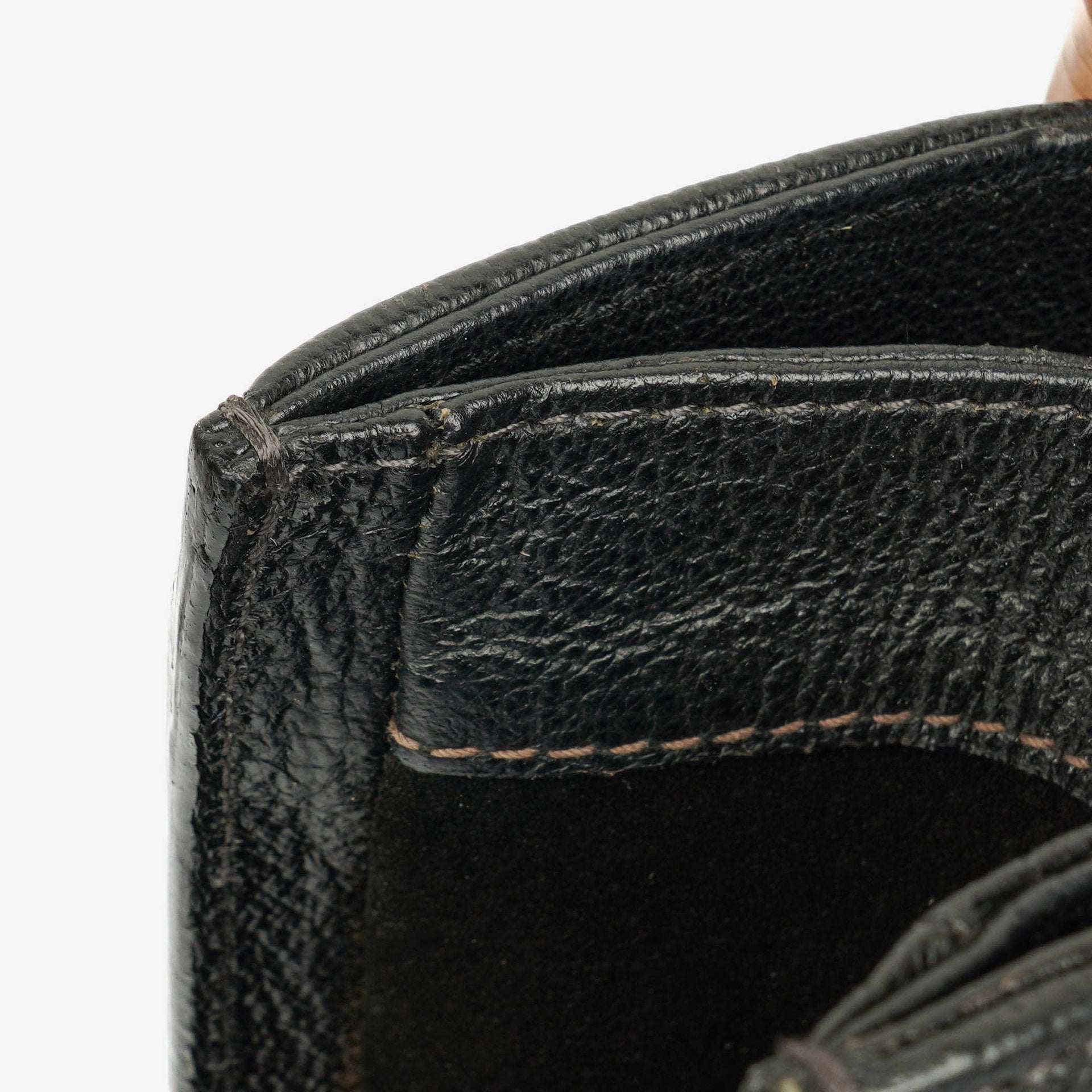 Gucci Diana Bamboo Tote aus schwarzem Vintage-Wildleder und Leder