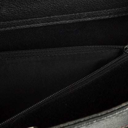 Gucci Diana Bamboo Tote aus schwarzem Vintage-Wildleder und Leder
