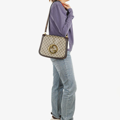 Gucci Blondie GG Monogramm Schultertasche