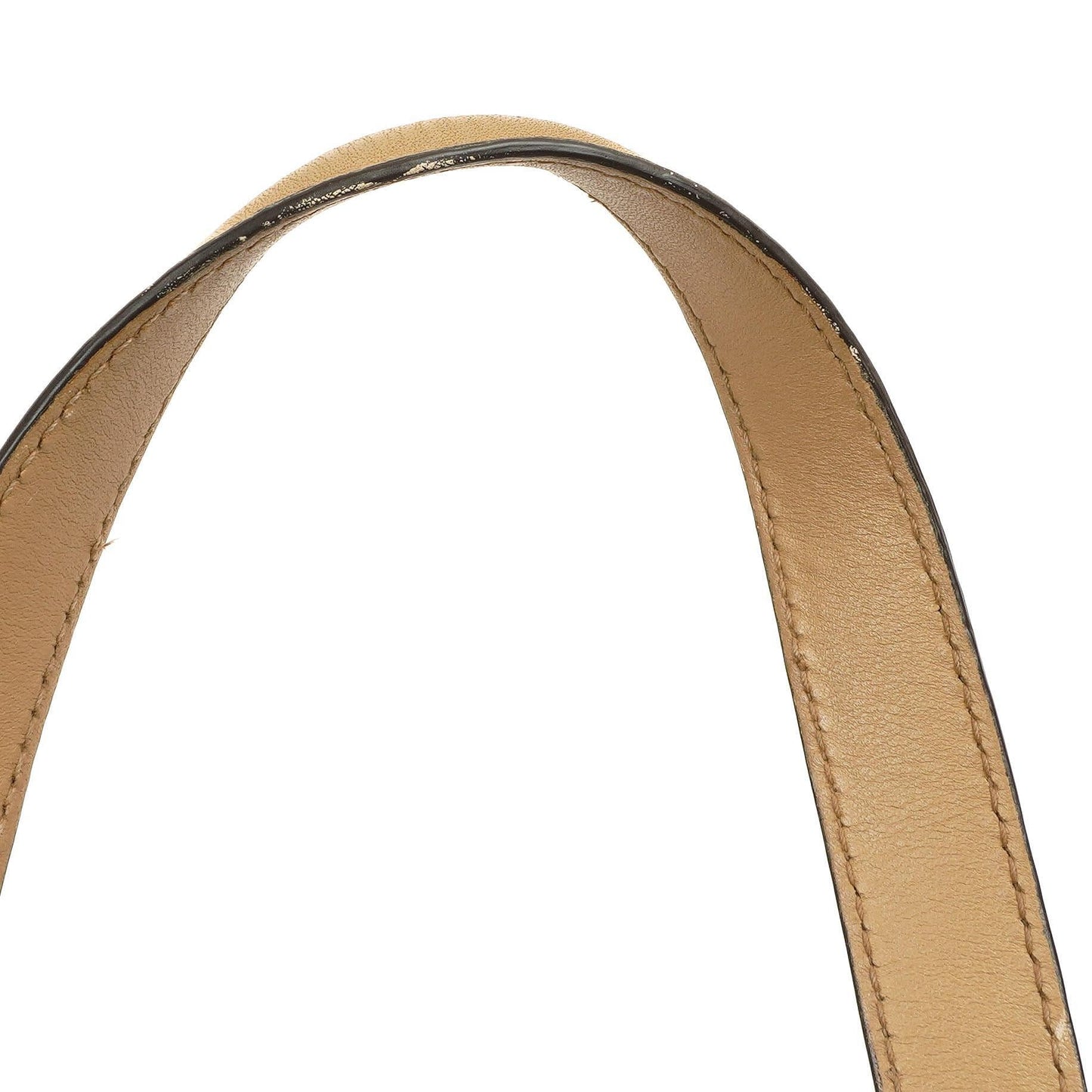 Gucci Britt Beigefarbene Guccissima Leder Boston Tasche