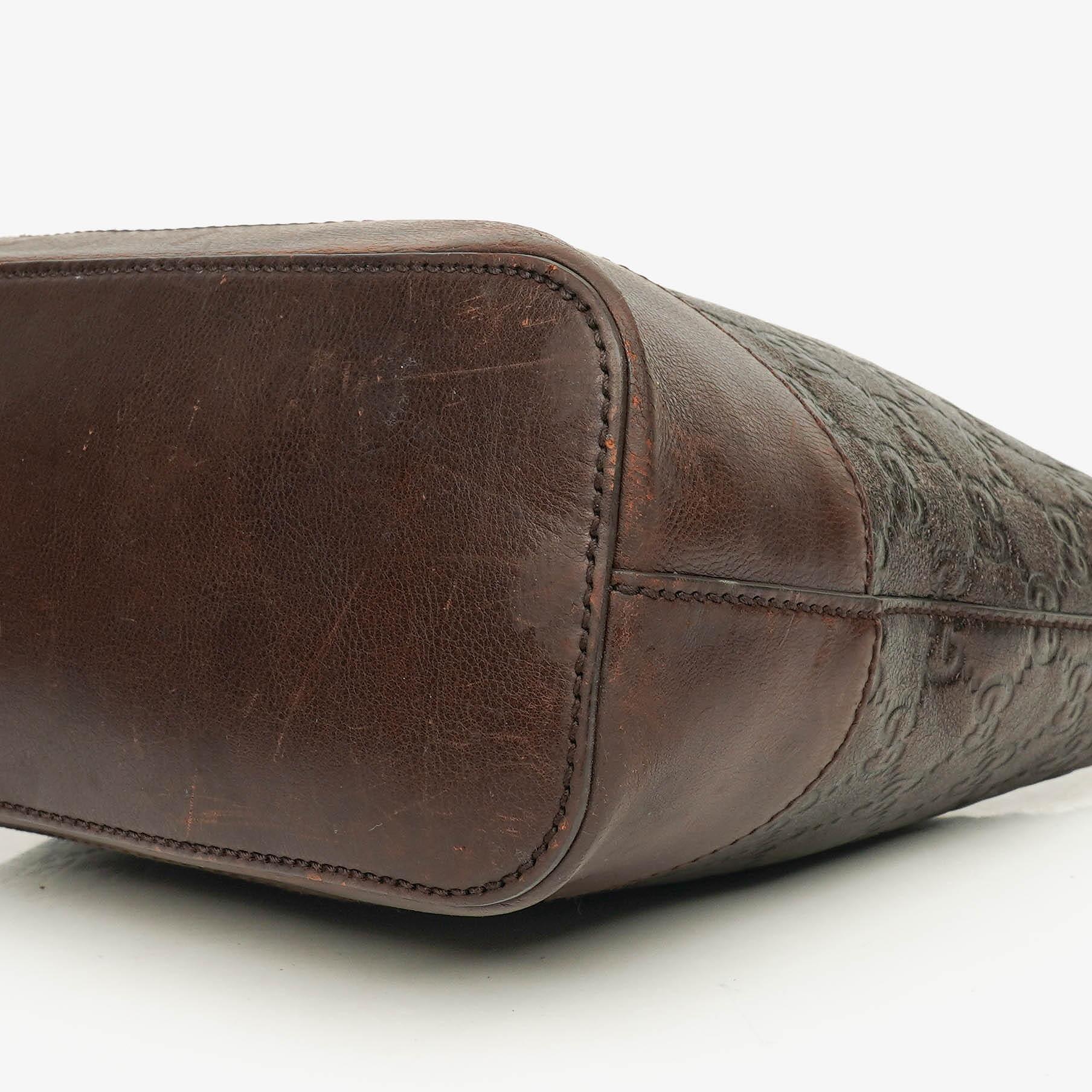 Gucci Hobo Bag aus Guccissima Leder in Bronze