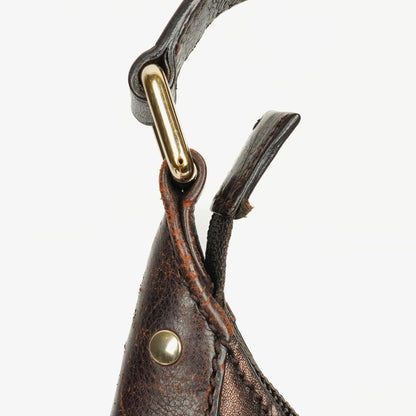 Gucci Hobo Bag aus Guccissima Leder in Bronze