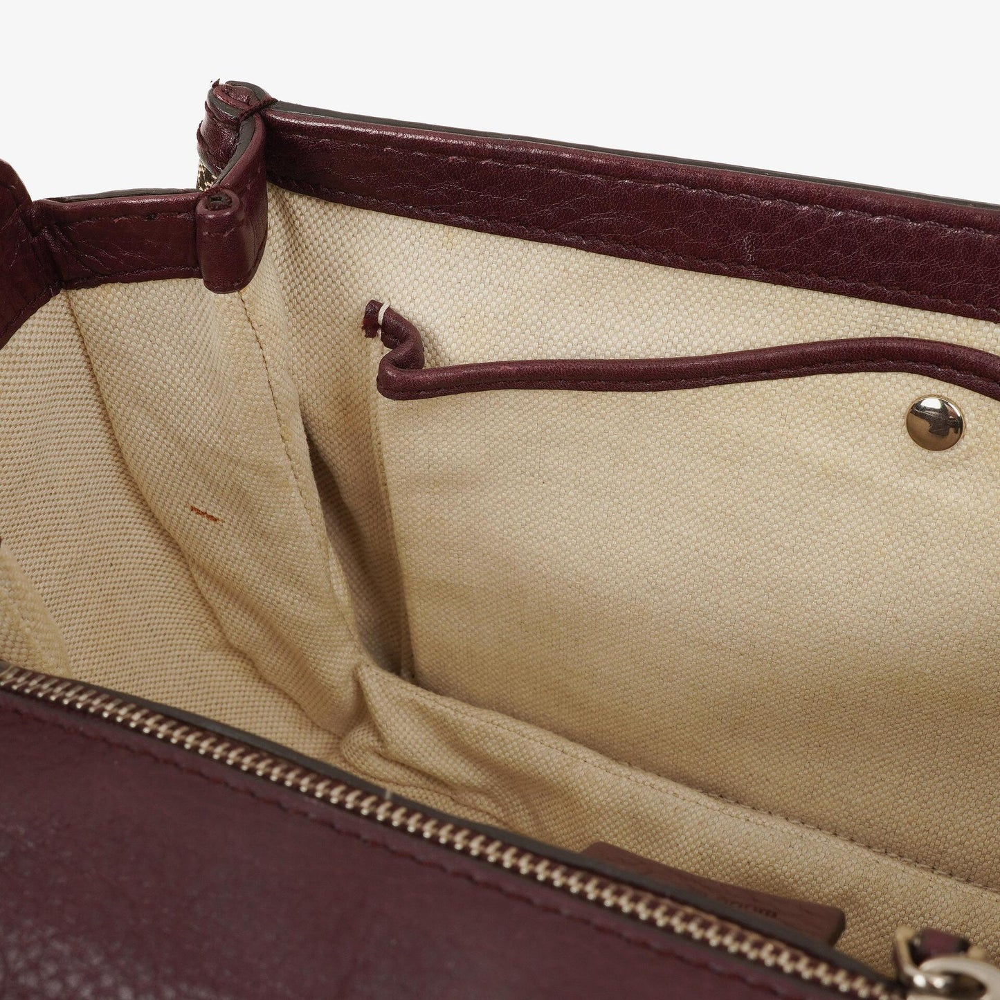 Gucci Medium New Convertible Bamboo Top Handle Tasche aus braunem GG Canvas