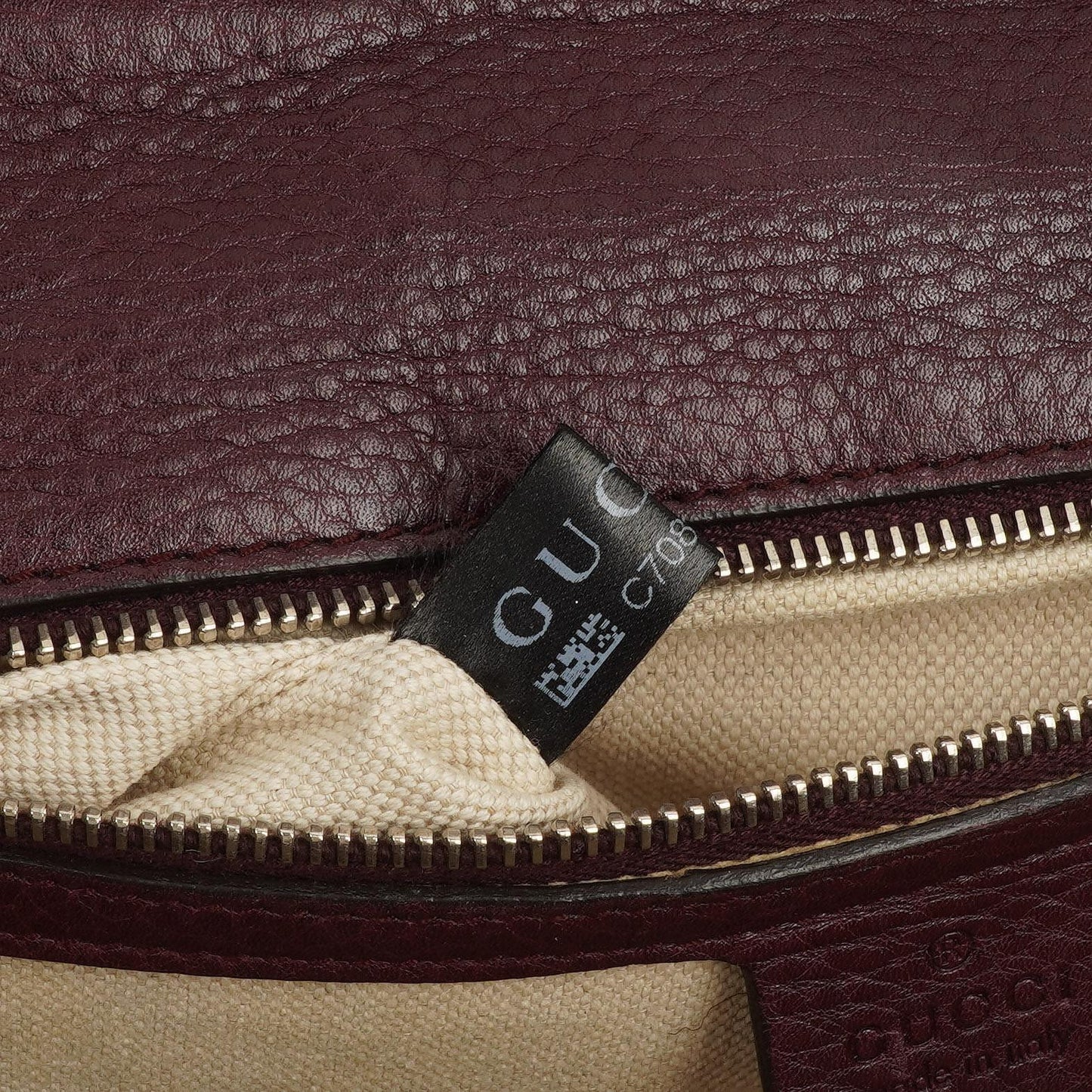 Gucci Medium New Convertible Bamboo Top Handle Tasche aus braunem GG Canvas