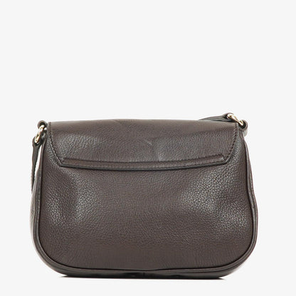 Gucci Dressage Umhängetasche aus braunem Leder