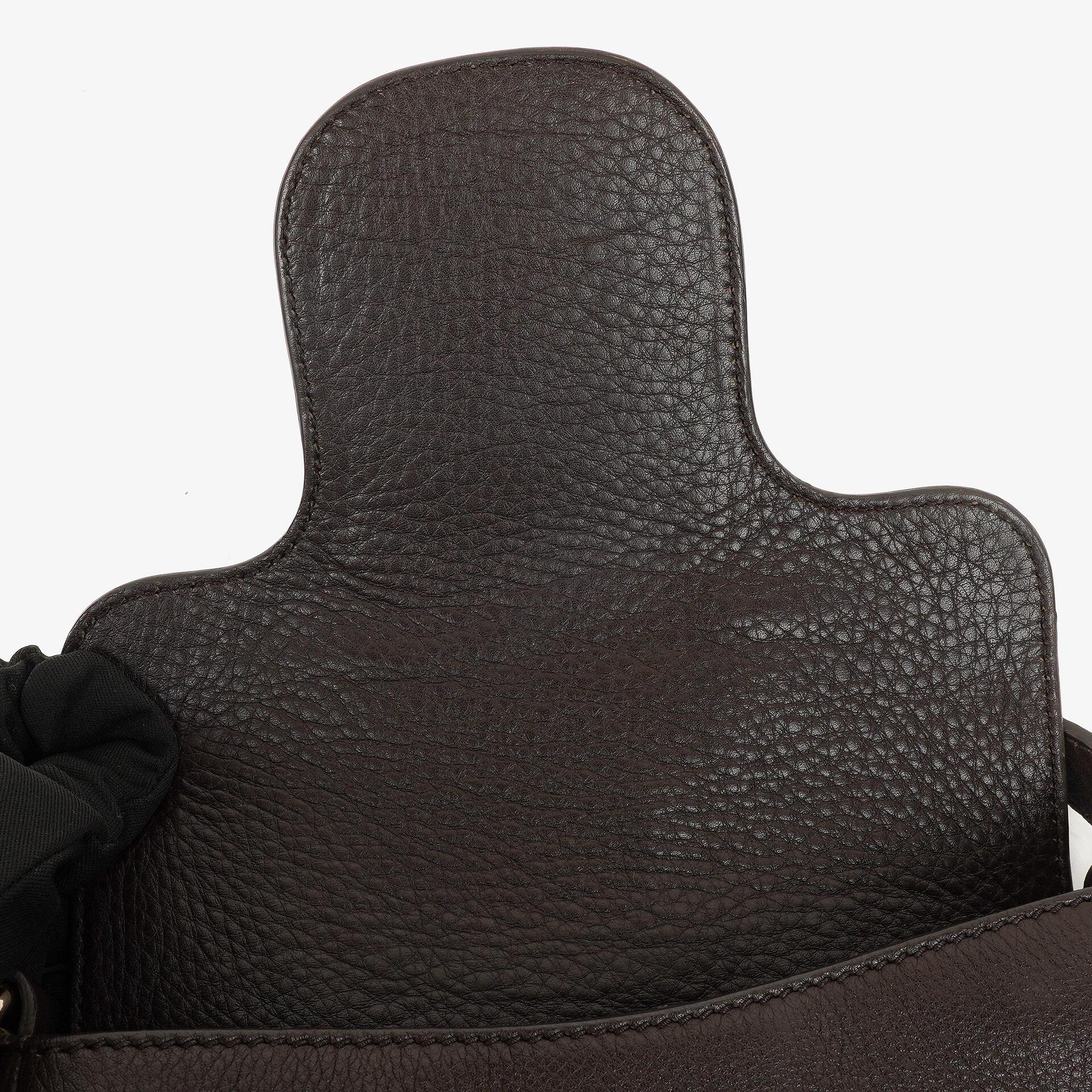 Gucci Dressage Umhängetasche aus braunem Leder