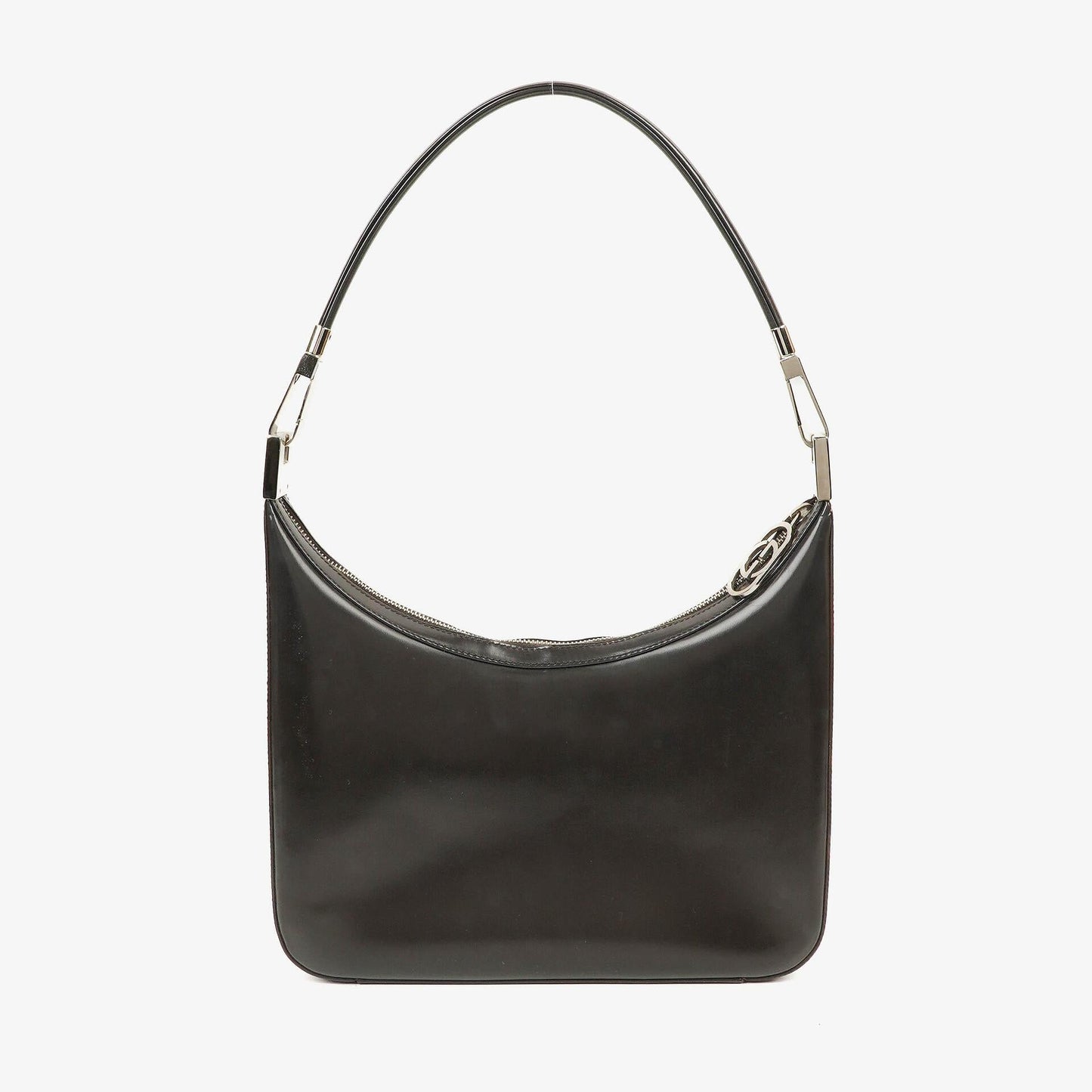 Gucci Schulter-Hobo-Tasche aus braunem Leder