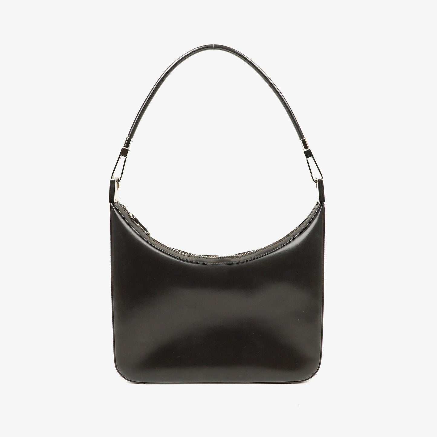 Gucci Schulter-Hobo-Tasche aus braunem Leder