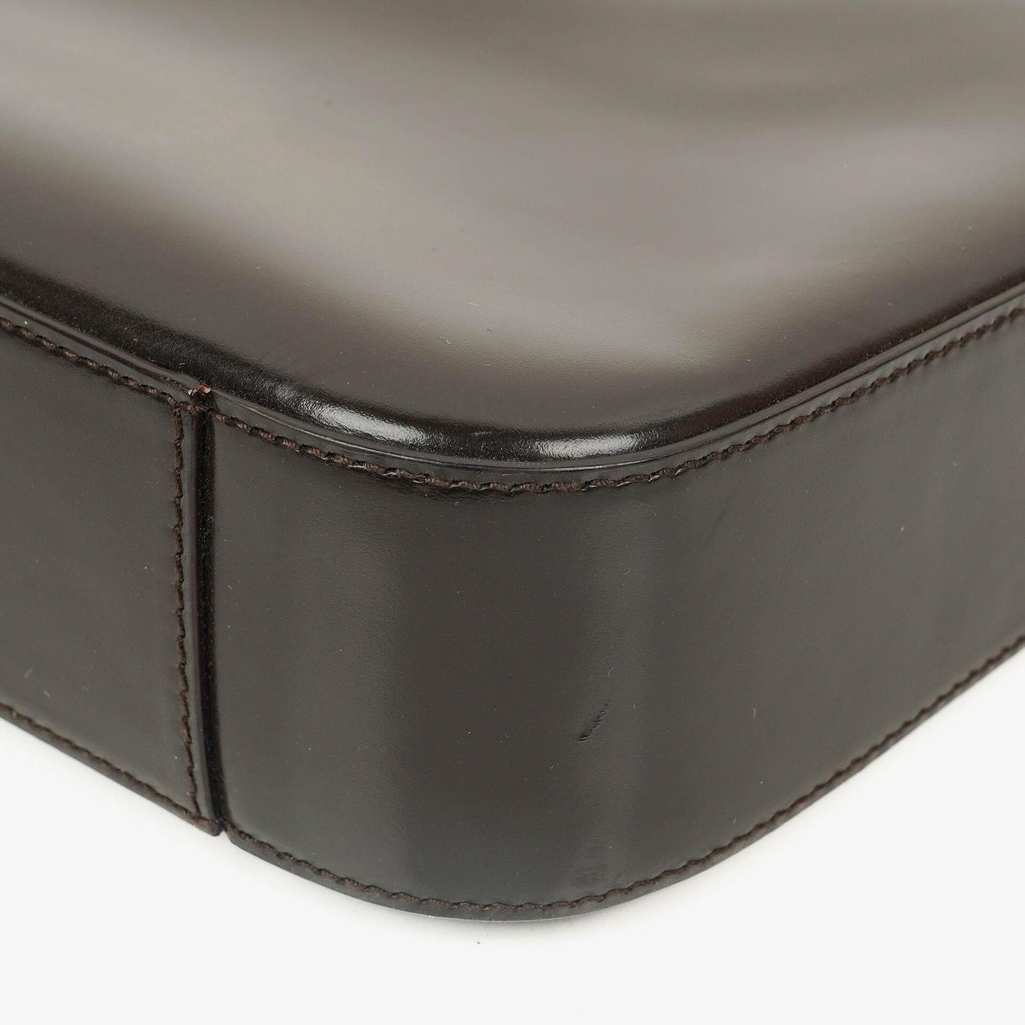 Gucci Schulter-Hobo-Tasche aus braunem Leder