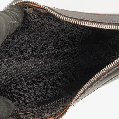 Gucci Schulter-Hobo-Tasche aus braunem Leder