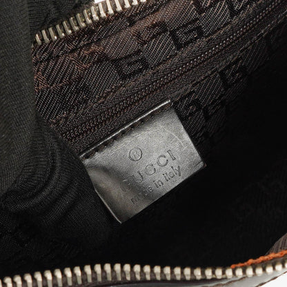 Gucci Schulter-Hobo-Tasche aus braunem Leder