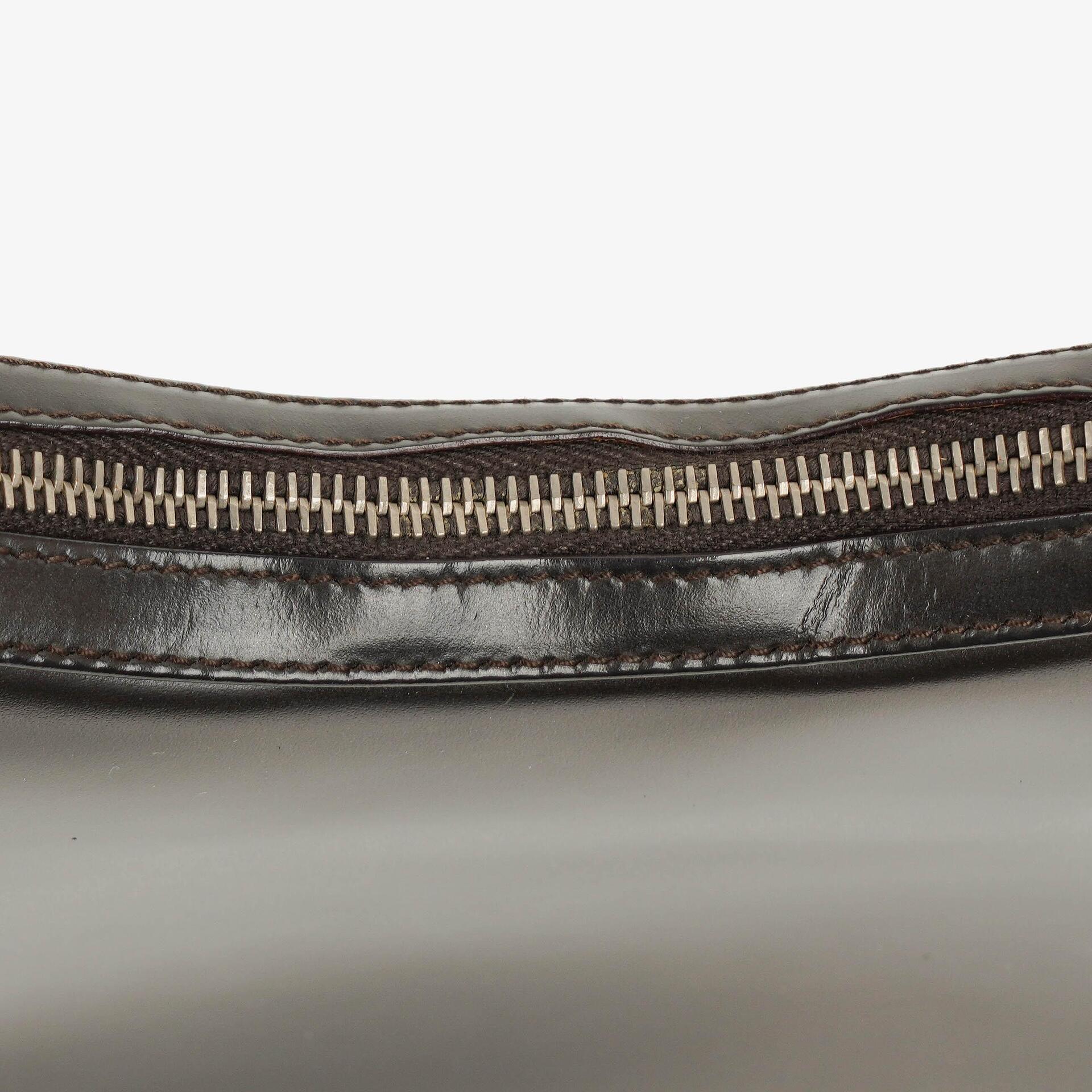 Gucci Schulter-Hobo-Tasche aus braunem Leder