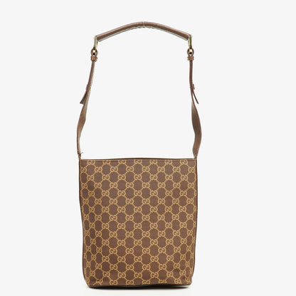 Gucci Tote Tasche aus braunem GG Monogram Canvas