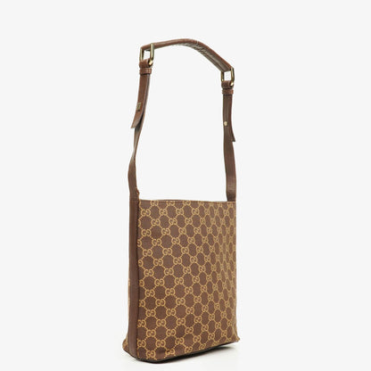 Gucci Tote Tasche aus braunem GG Monogram Canvas