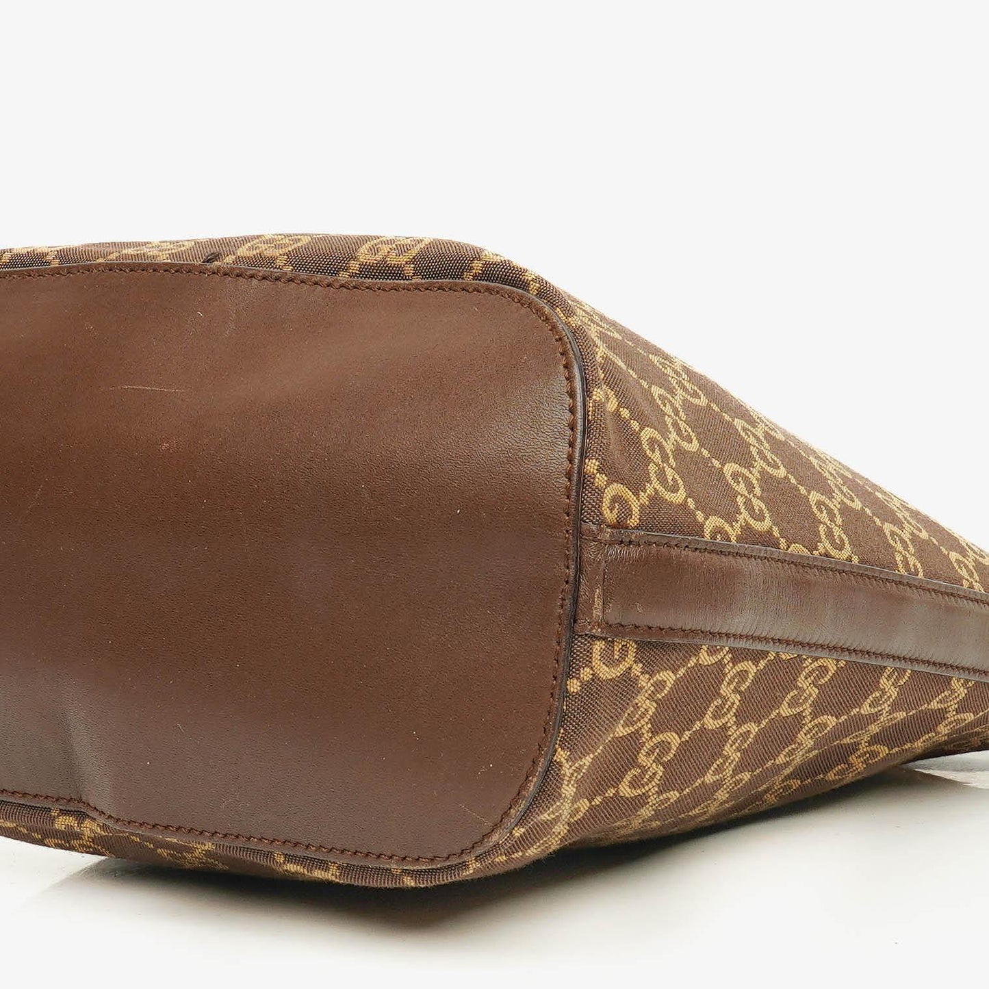 Gucci Tote Tasche aus braunem GG Monogram Canvas