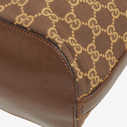 Gucci Tote Tasche aus braunem GG Monogram Canvas