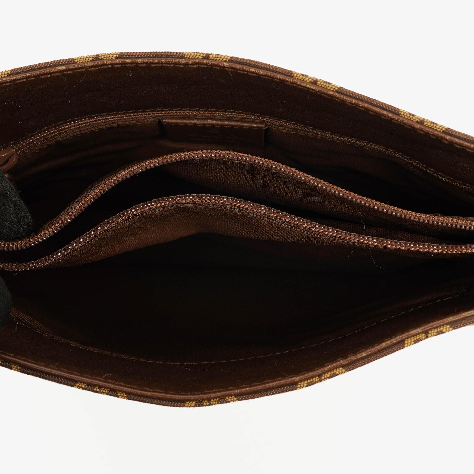 Gucci Tote Tasche aus braunem GG Monogram Canvas