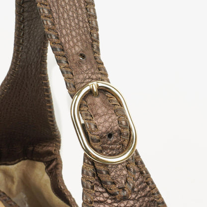 Gucci Braun/ Hellbeige Diamante Große New Jackie Hobo Tasche