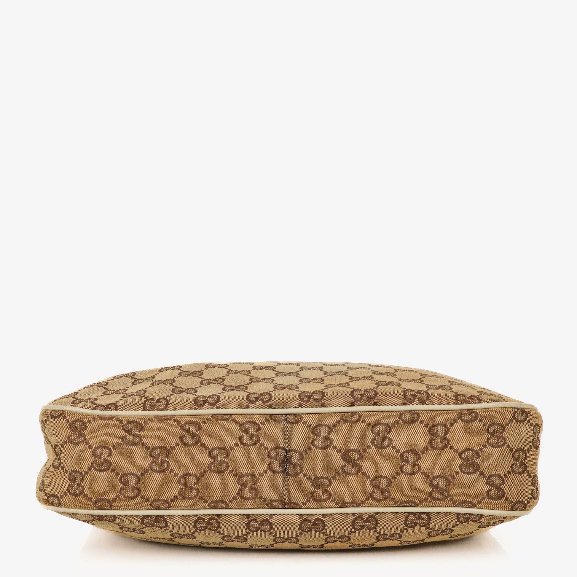 Gucci Charmy GG Canvas Hobo-Tasche in Beige