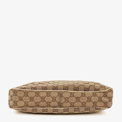 Gucci Charmy Hobo-Tasche aus beigem GG Canvas