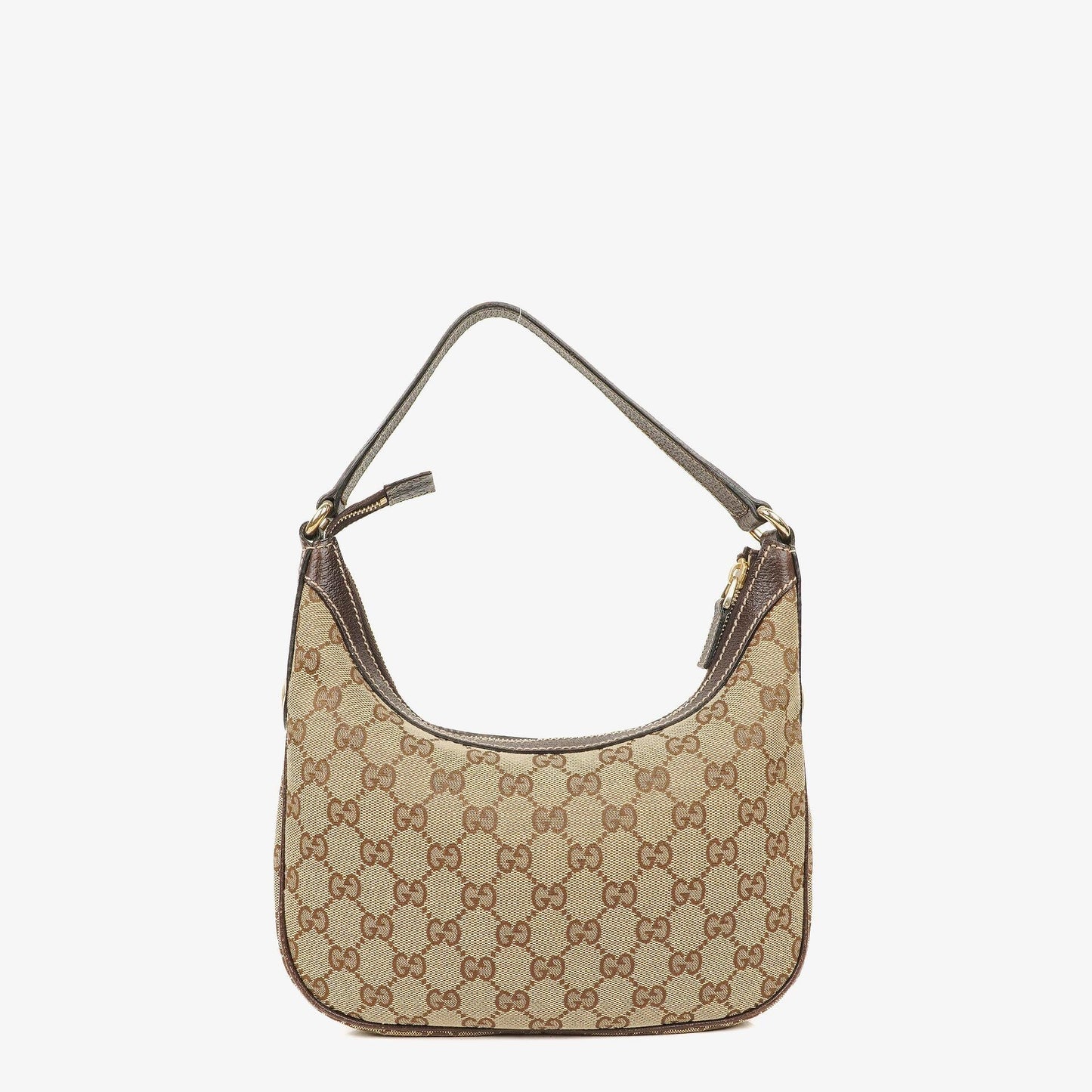 Gucci Charmy Hobo-Tasche aus beigem GG Canvas