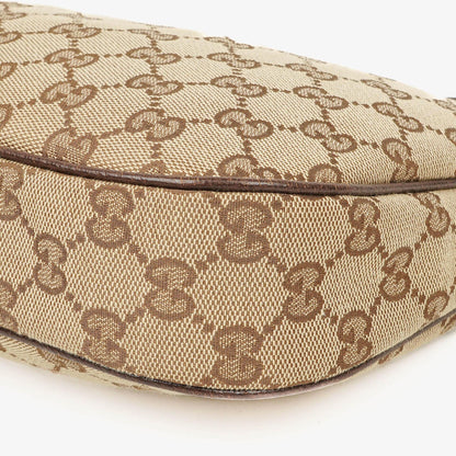 Gucci Charmy Hobo-Tasche aus beigem GG Canvas