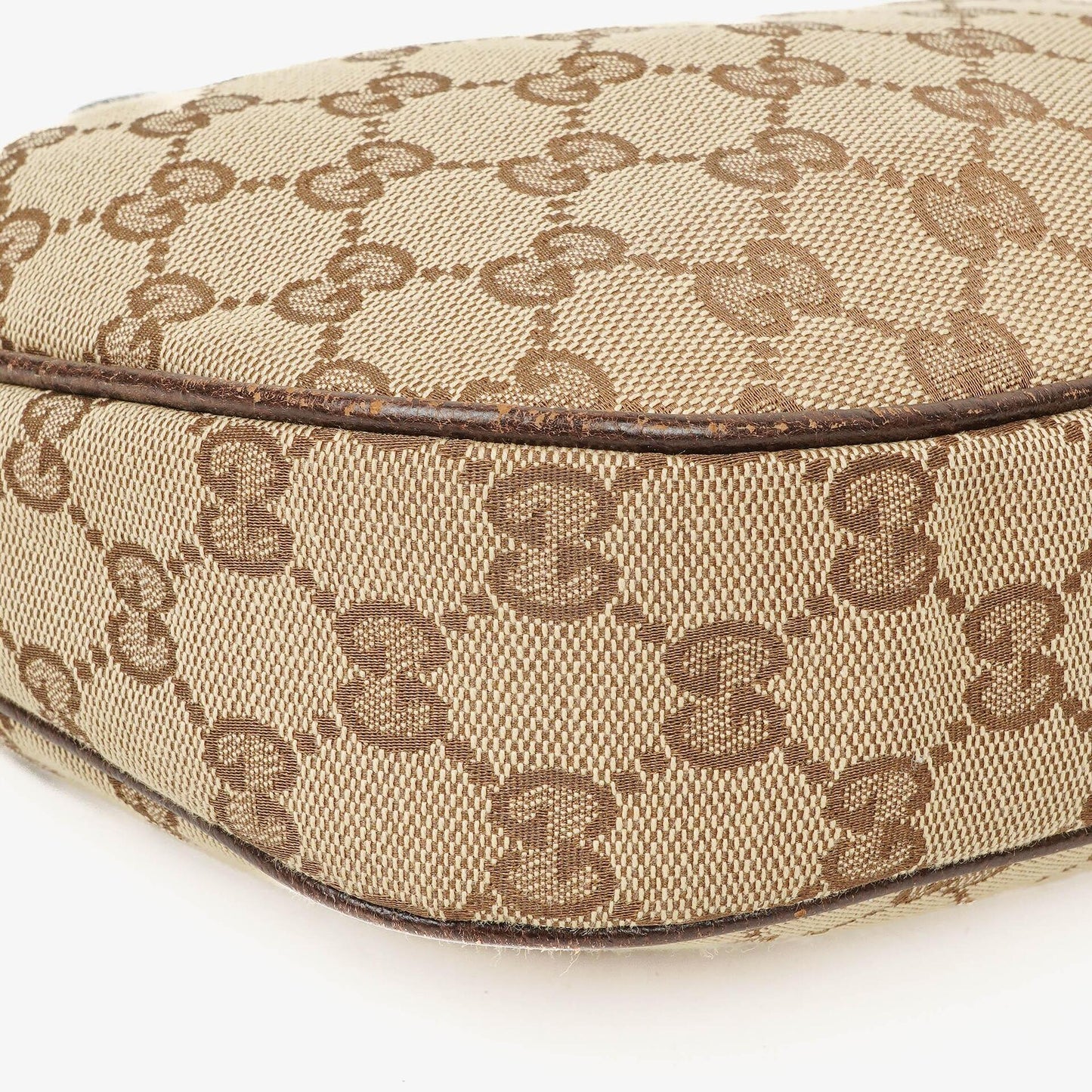 Gucci Charmy Hobo-Tasche aus beigem GG Canvas