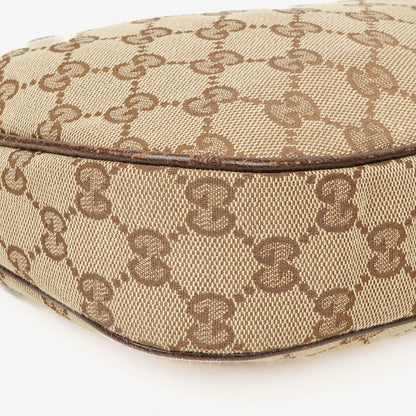 Gucci Charmy Hobo-Tasche aus beigem GG Canvas
