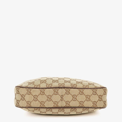 Gucci Charmy Hobo-Tasche aus beigem GG Canvas