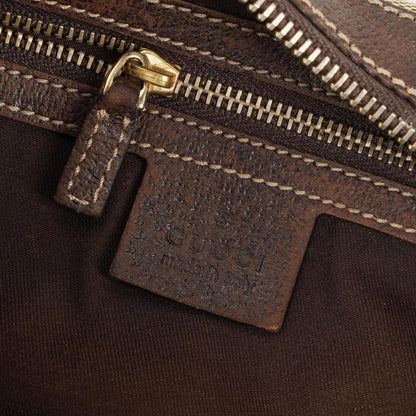 Gucci Charmy Hobo-Tasche aus beigem GG Canvas