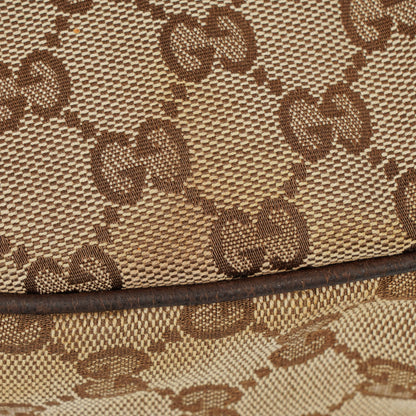 Gucci Charmy Hobo-Tasche aus beigem GG Canvas
