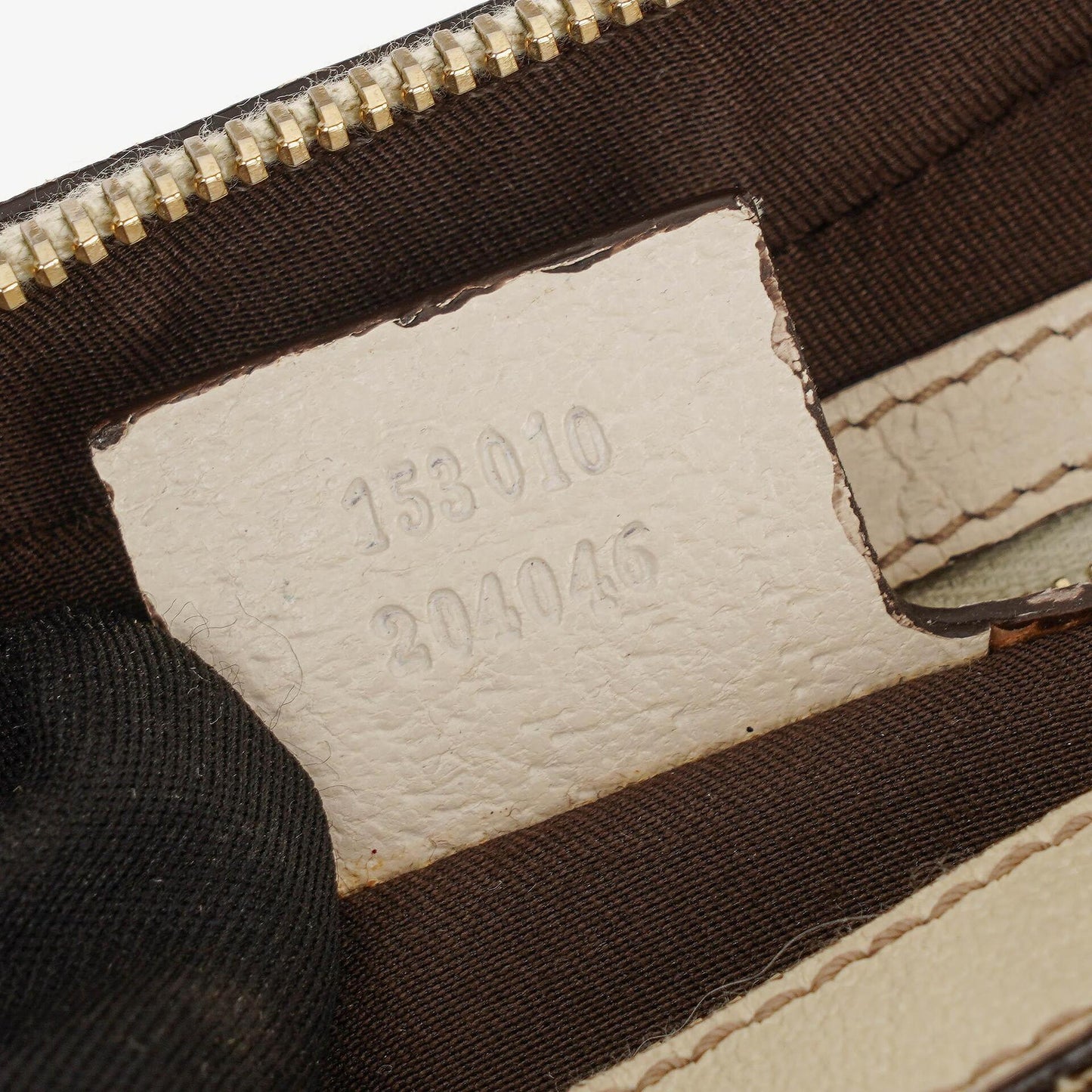 Gucci Charmy Beige GG Canvas Hobo-Tasche