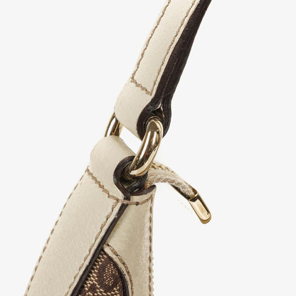 Gucci Charmy Beige GG Canvas Hobo-Tasche