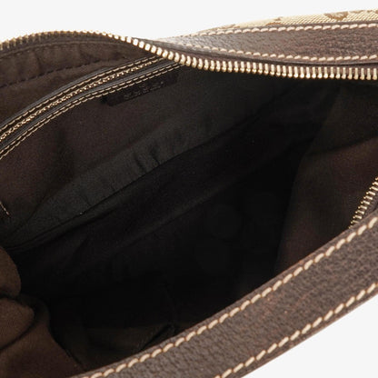 Gucci Charmy Hobo-Tasche aus beigem GG Canvas