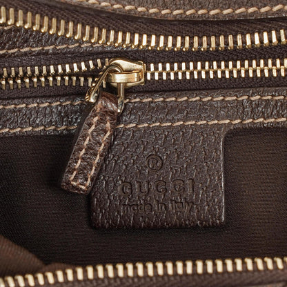 Gucci Charmy Hobo-Tasche aus beigem GG Canvas