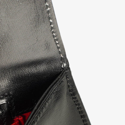 Gucci Convertible Bamboo Tasche mit Obergriff aus schwarzem Leder