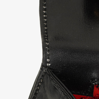 Gucci Convertible Bamboo Tasche mit Obergriff aus schwarzem Leder