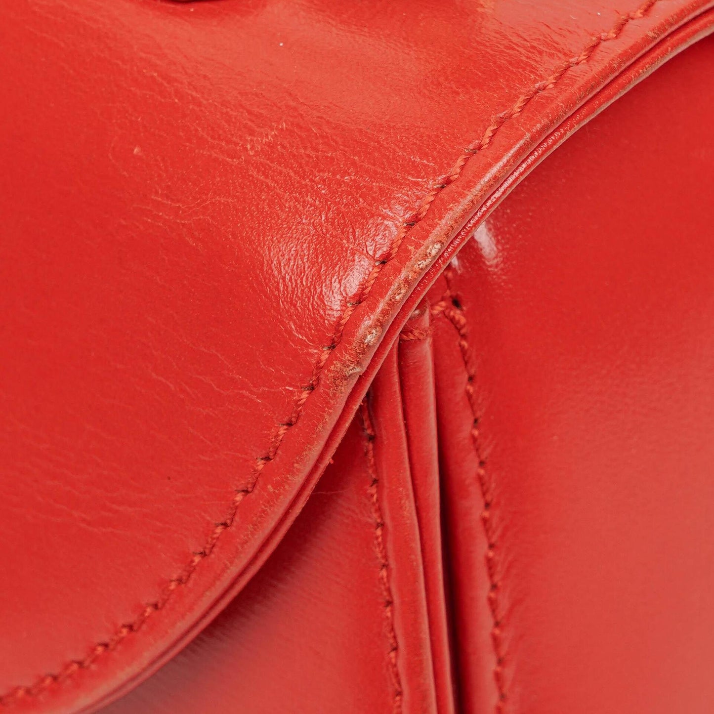 Gucci Convertible Bamboo Top Handle Tasche aus rotem Leder