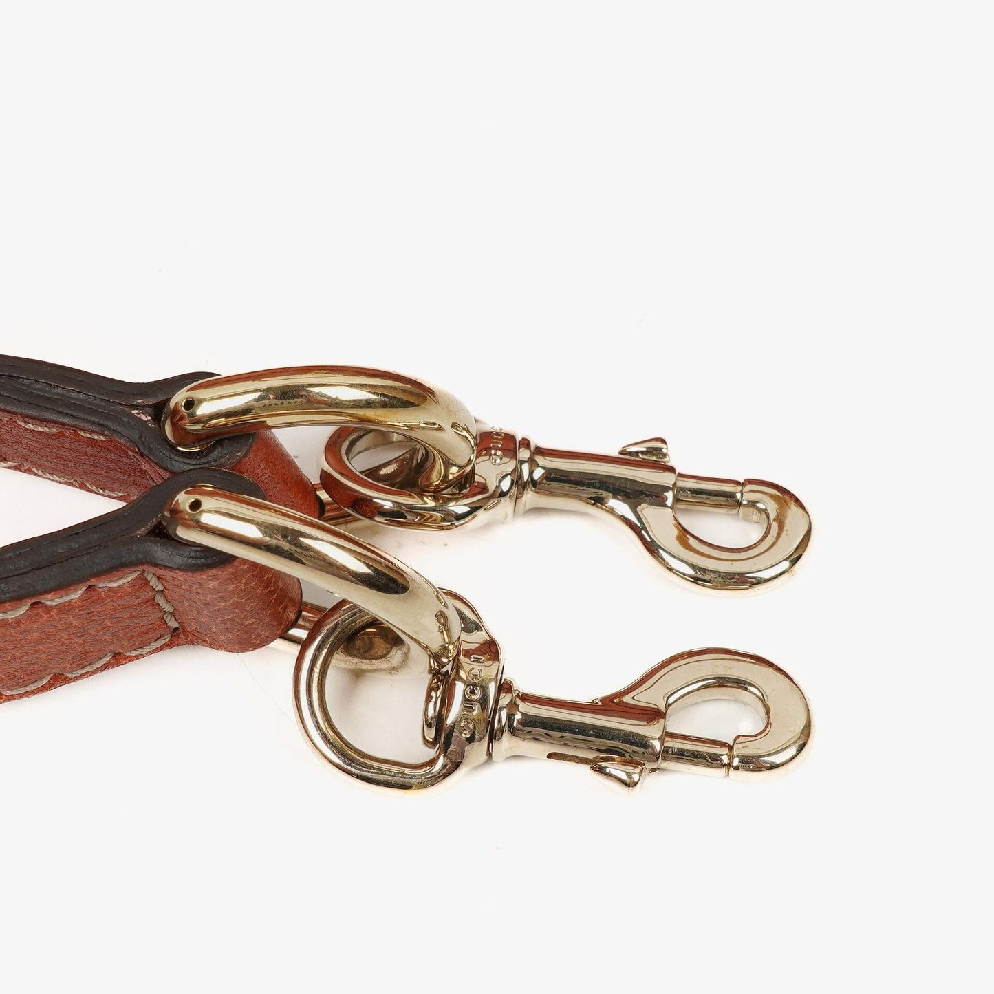 Gucci Medium New Convertible Bamboo Top Handle Tasche aus genarbtem Kalbsleder in Koralle