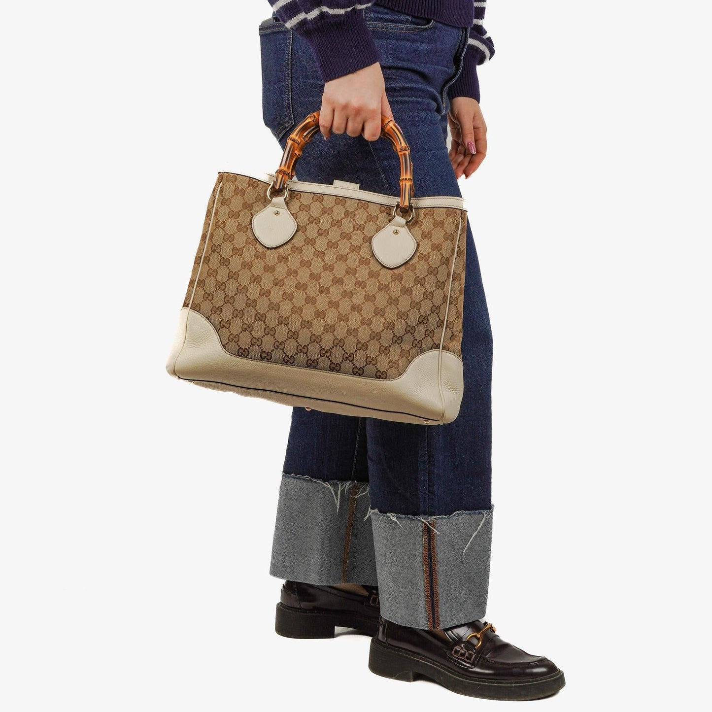 Gucci Diana Tote Bag mit Bambus
